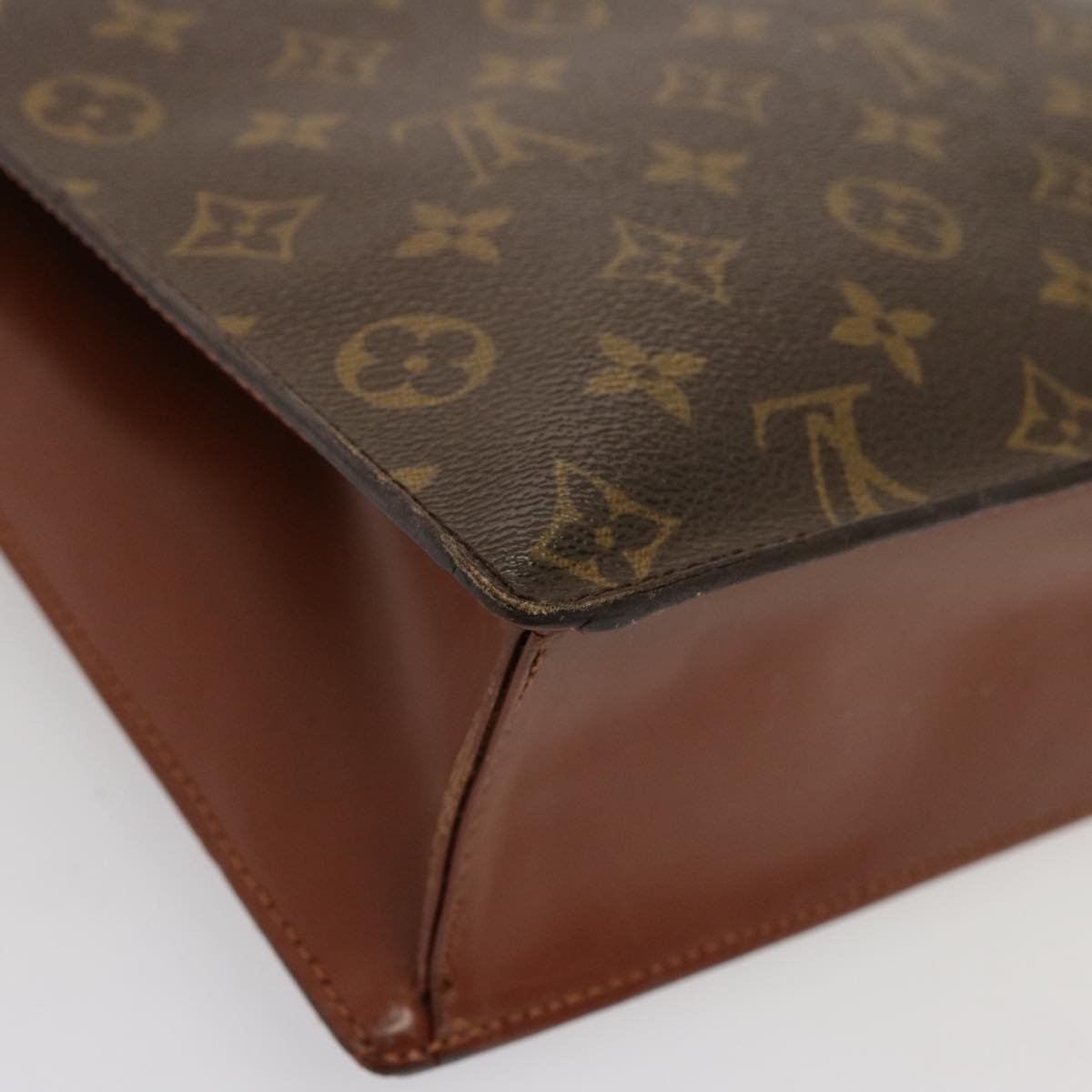 LOUIS VUITTON Monogram Monceau 28 Hand Bag 2way M51185 LV 75868
