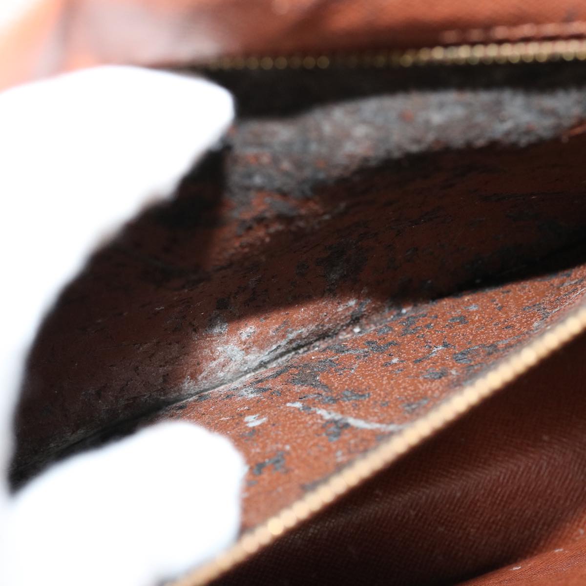 LOUIS VUITTON Monogram Monceau 28 Hand Bag 2way M51185 LV 75868