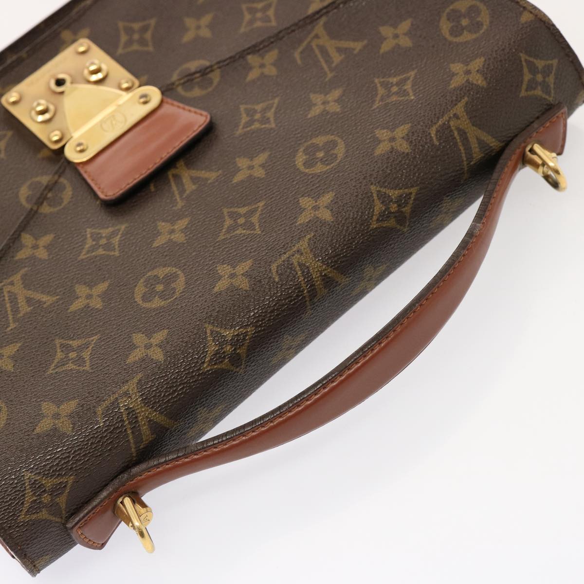 LOUIS VUITTON Monogram Monceau 28 Hand Bag 2way M51185 LV 75868