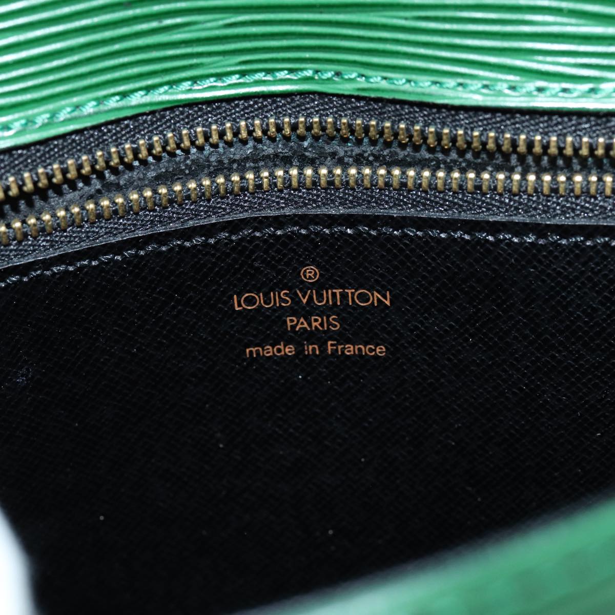 LOUIS VUITTON Epi Saint Cloud GM Shoulder Bag Green M52194 LV 75878