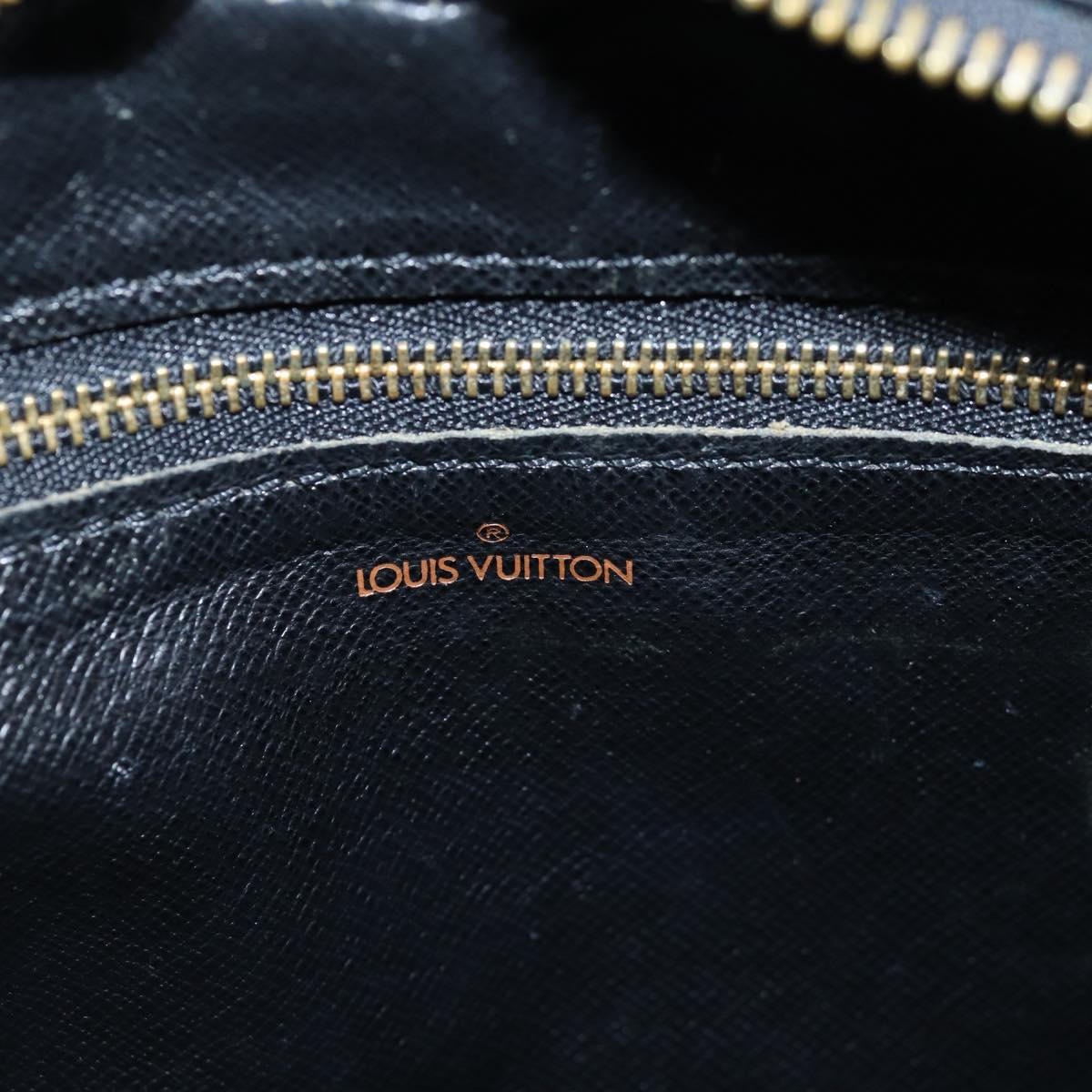 LOUIS VUITTON Epi Trocadero 23 Shoulder Bag Black M52302 LV 75879