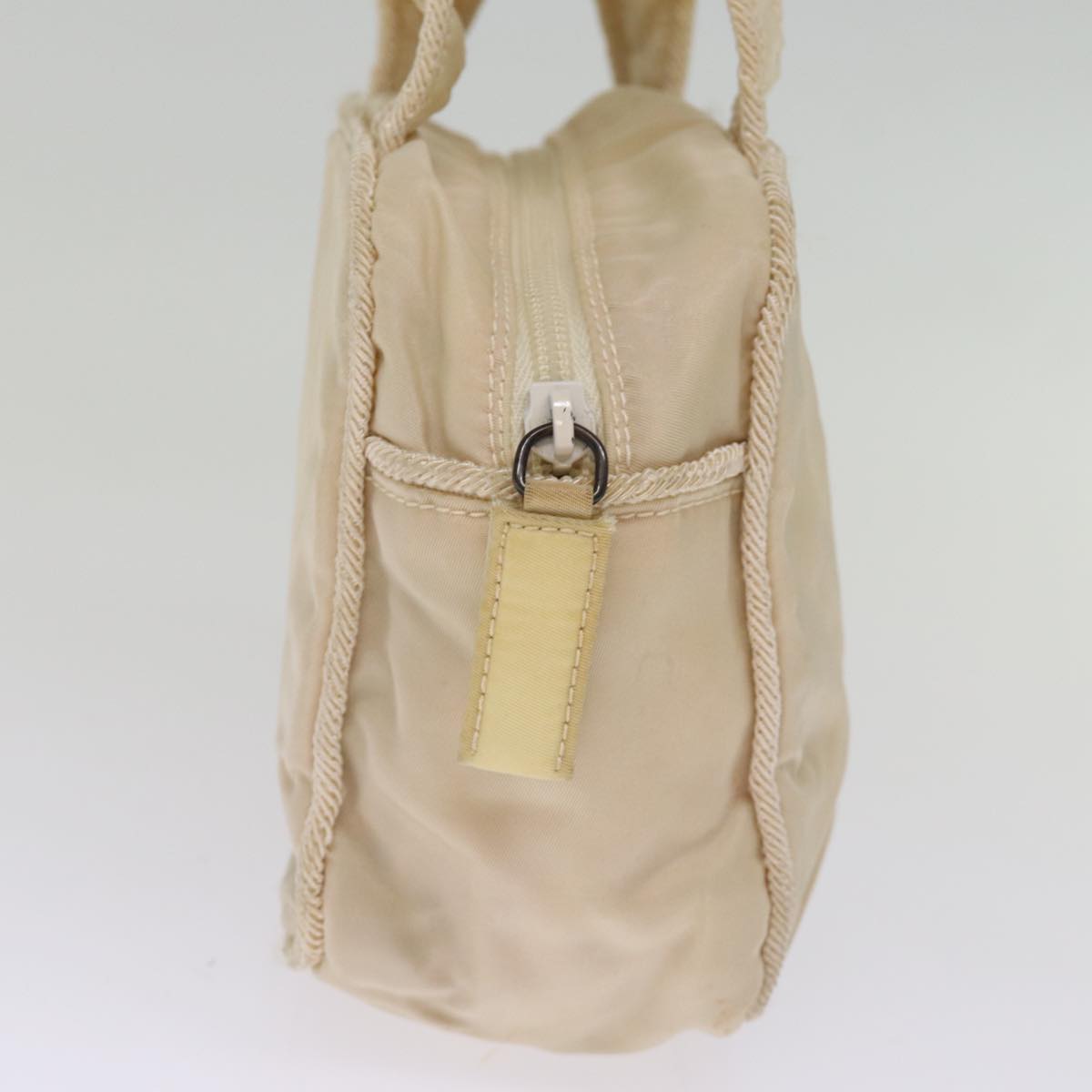Luxury PradaHand Bag Nylon Beige 75889