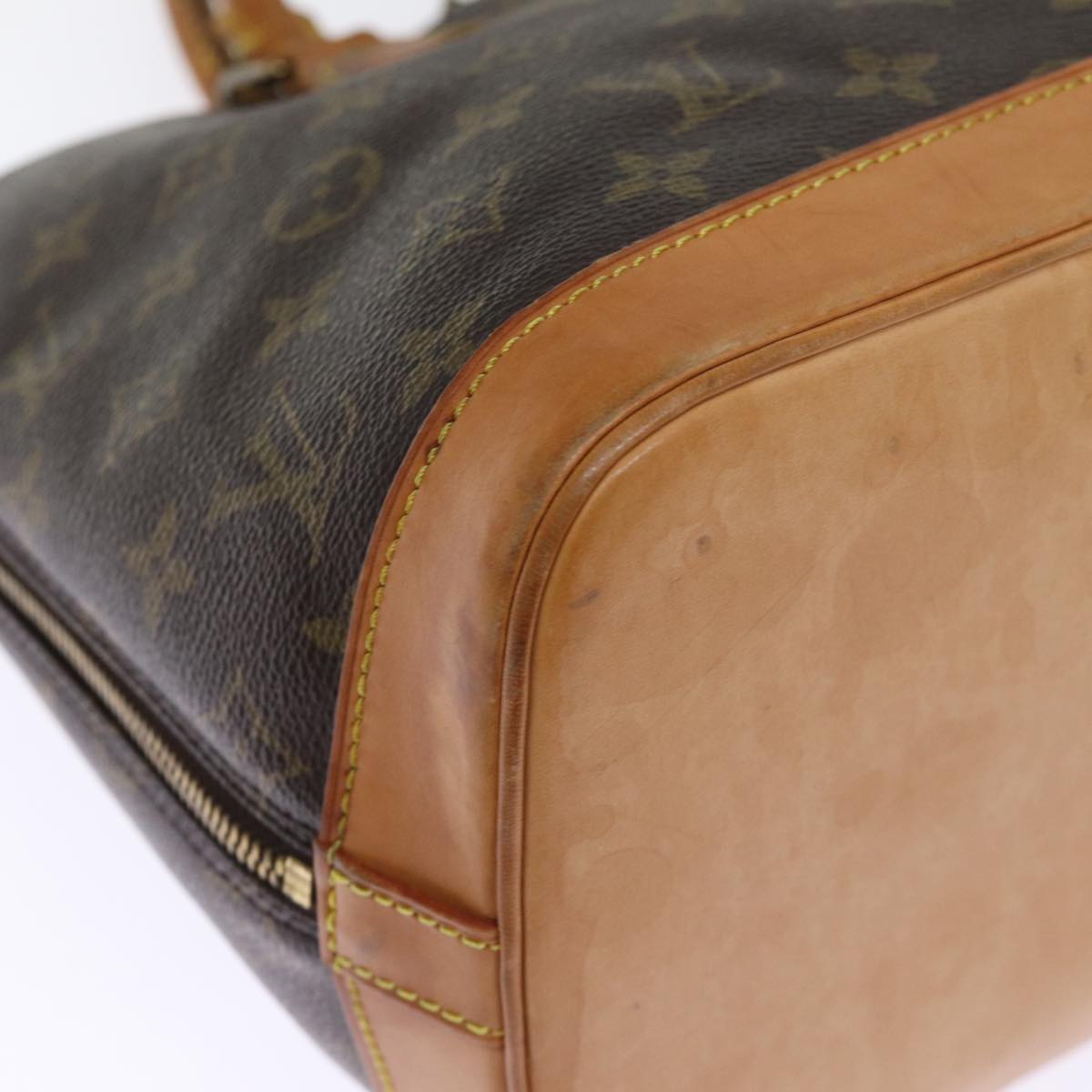 LOUIS VUITTON Monogram Alma Hand Bag M51130 LV 75895