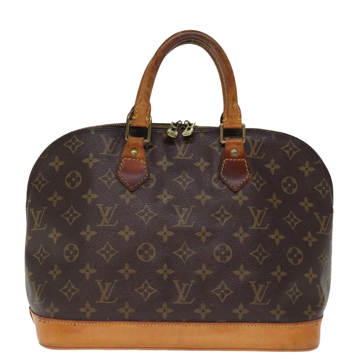 LOUIS VUITTON Monogram Alma Hand Bag M51130 LV 75895
