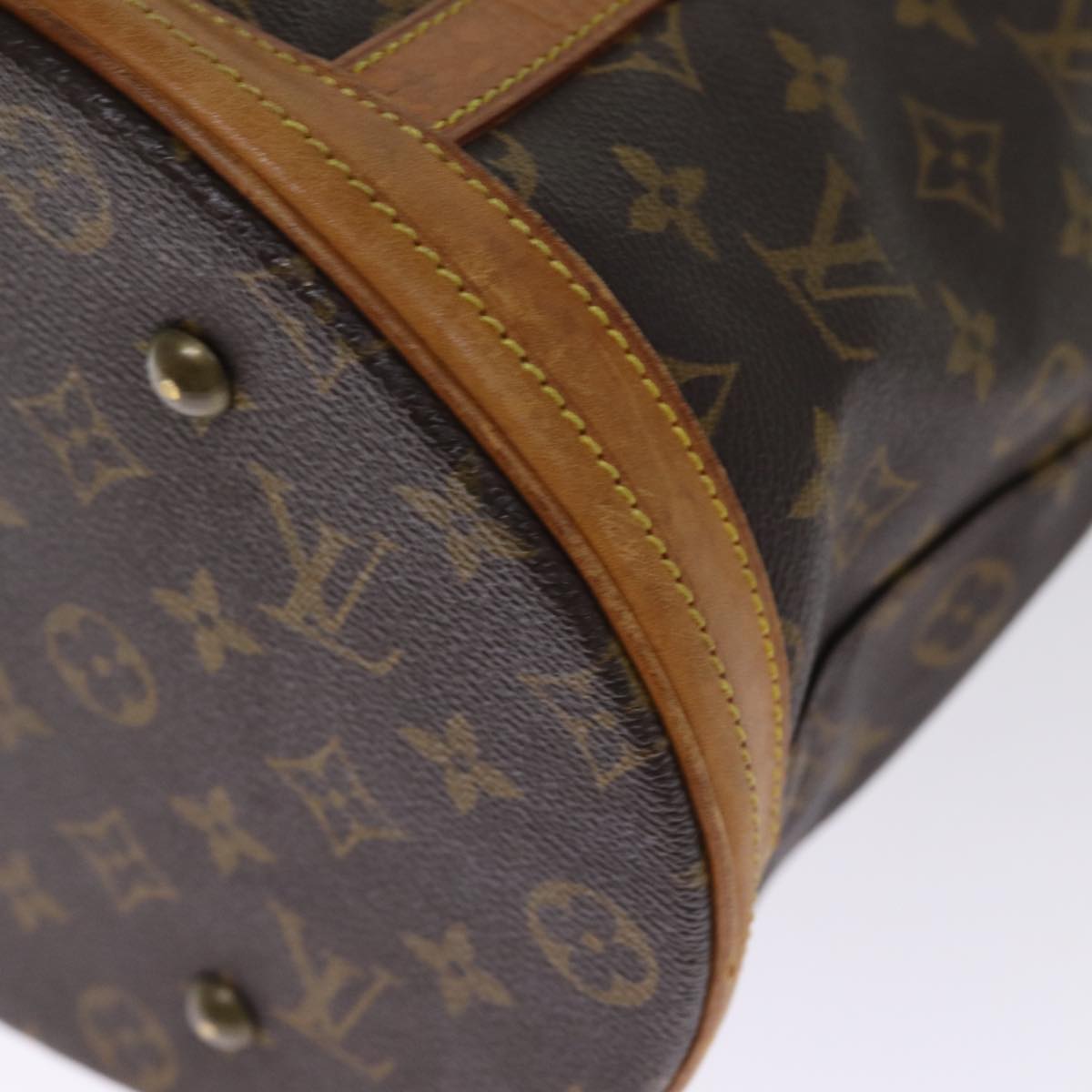 LOUIS VUITTON Monogram Bucket GM Shoulder Bag M42236 LV 75896