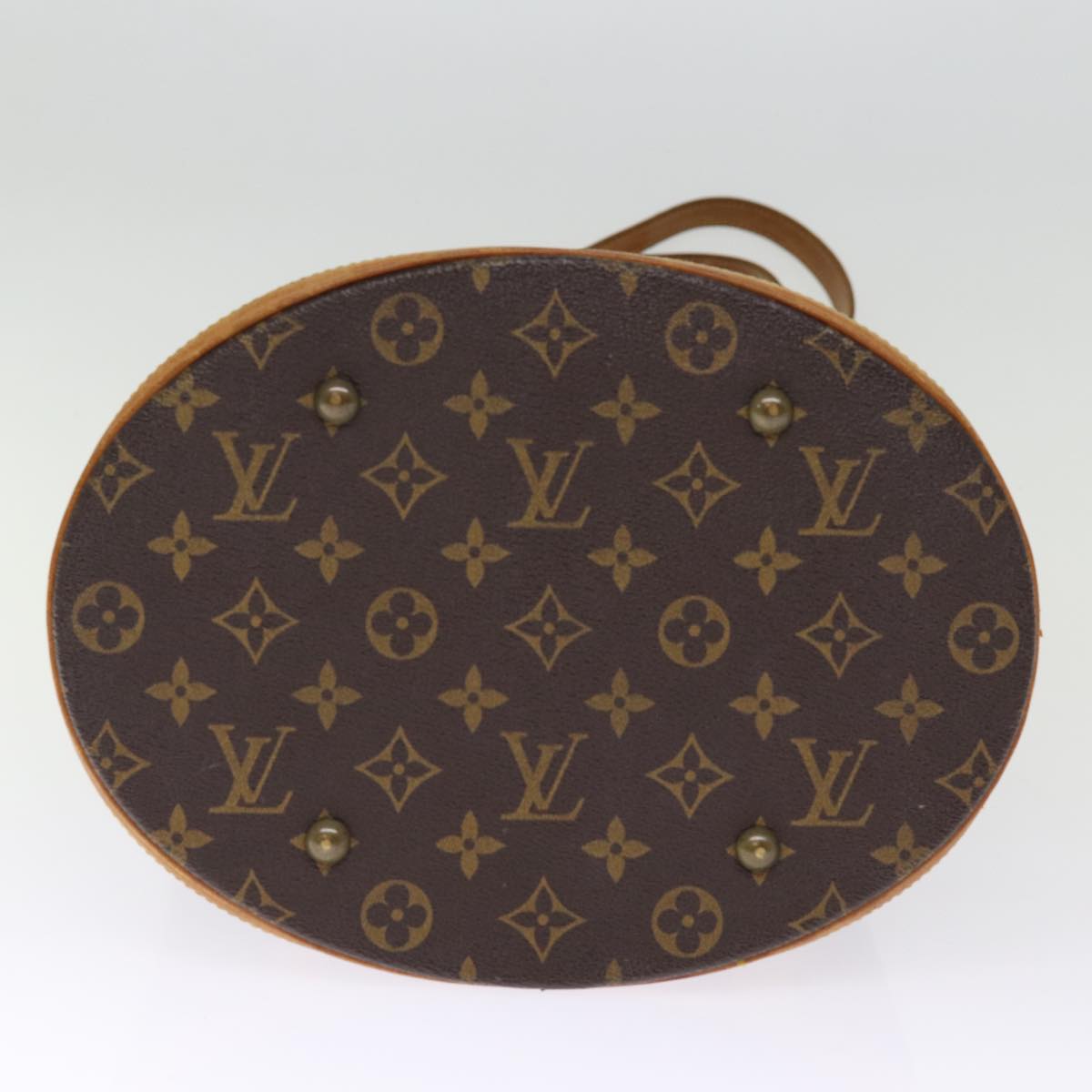 LOUIS VUITTON Monogram Bucket GM Shoulder Bag M42236 LV 75896