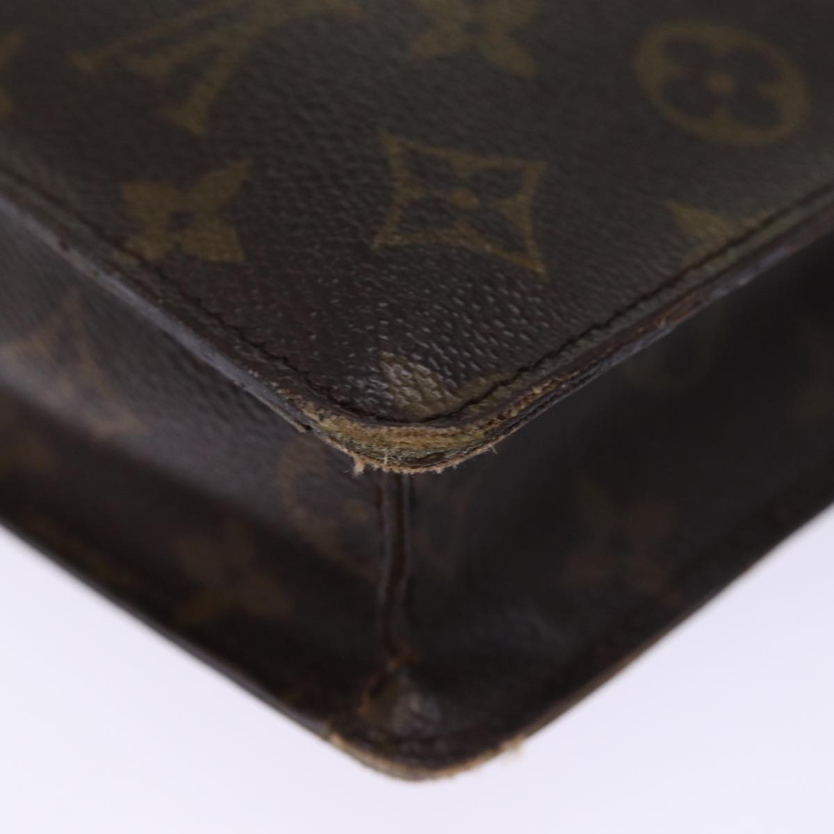 LOUIS VUITTON Monogram Porte Documents Senatur Briefcase M53335 LV 75898