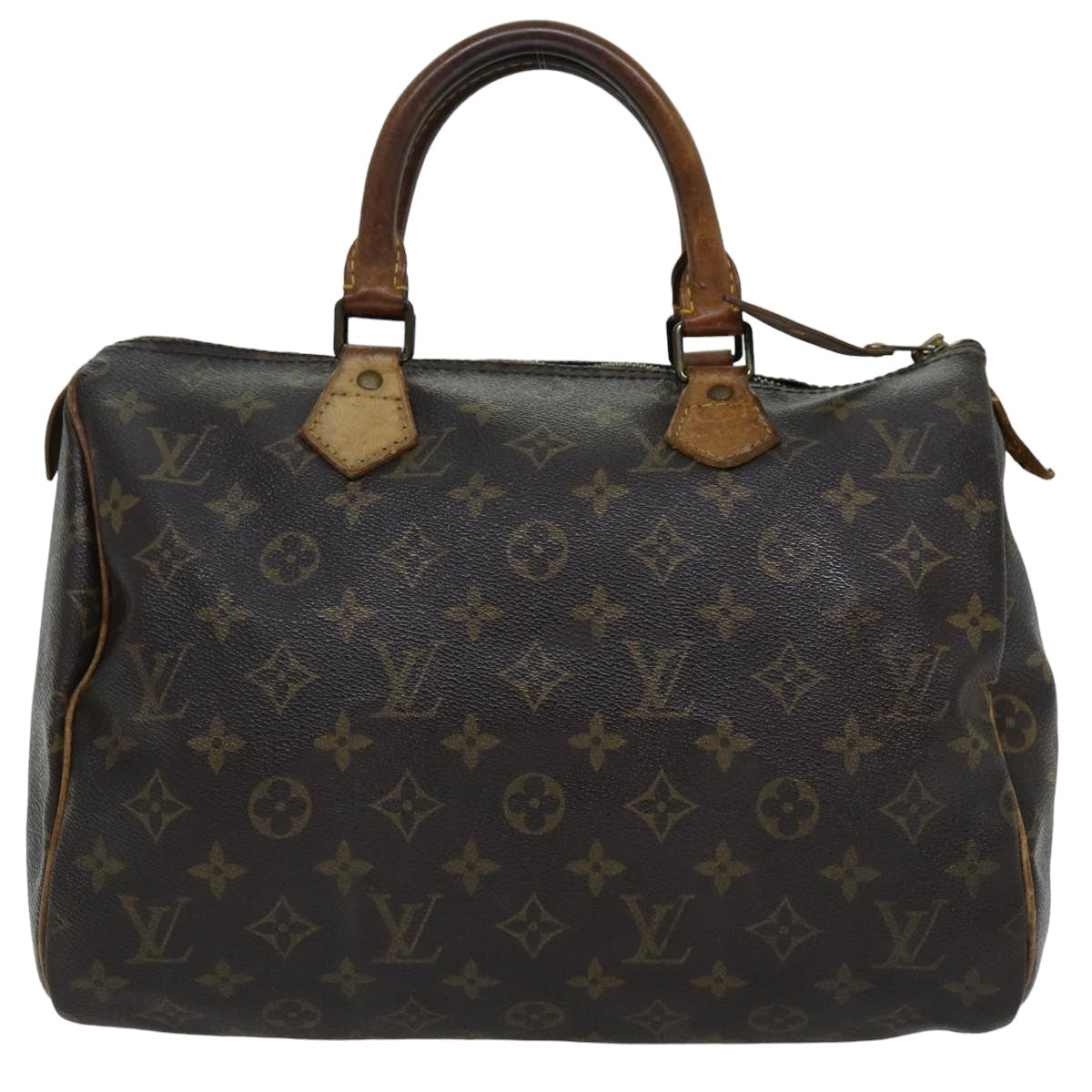 LOUIS VUITTON Monogram Speedy 30 Hand Bag M41526 LV 75904