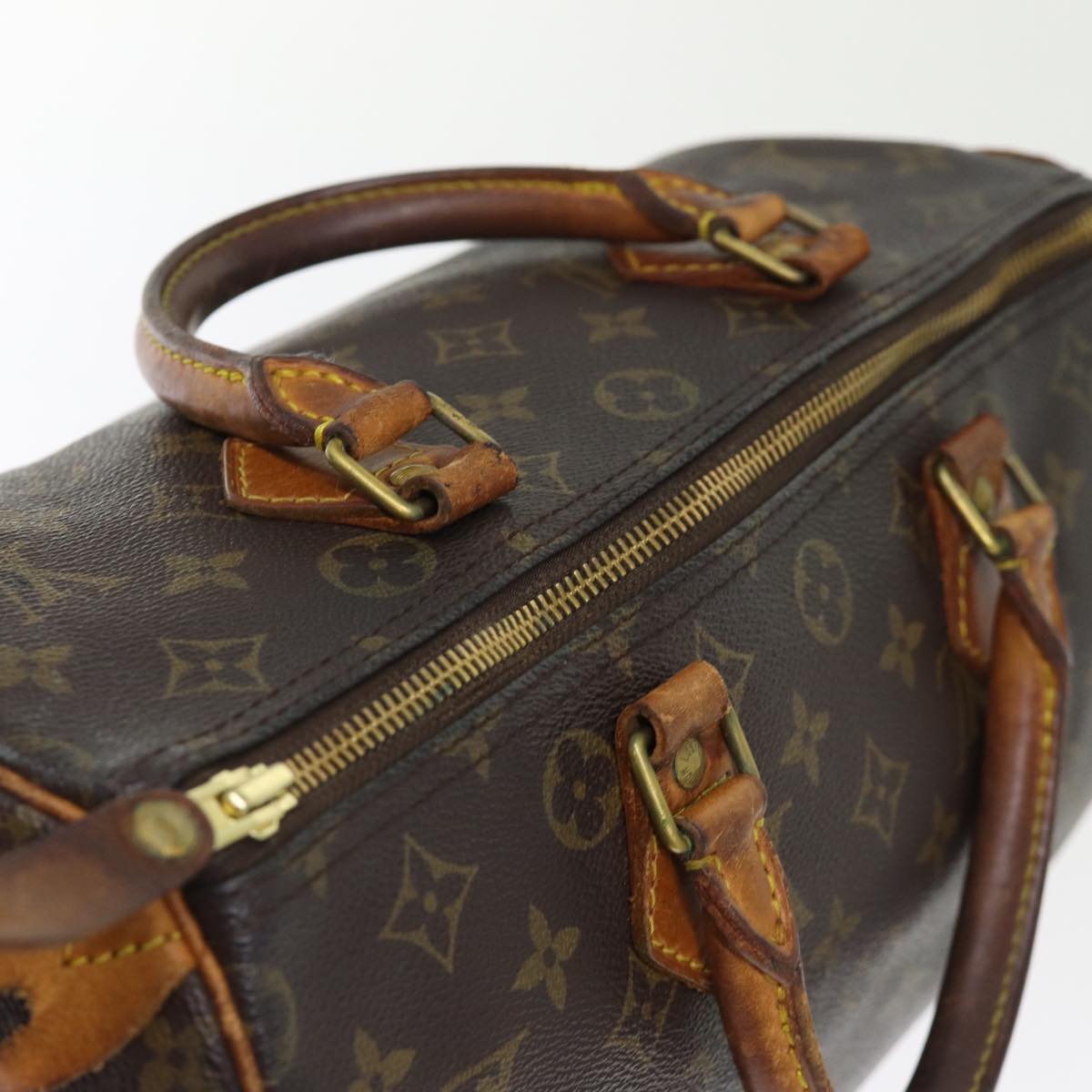 LOUIS VUITTON Monogram Speedy 30 Hand Bag M41526 LV 75906