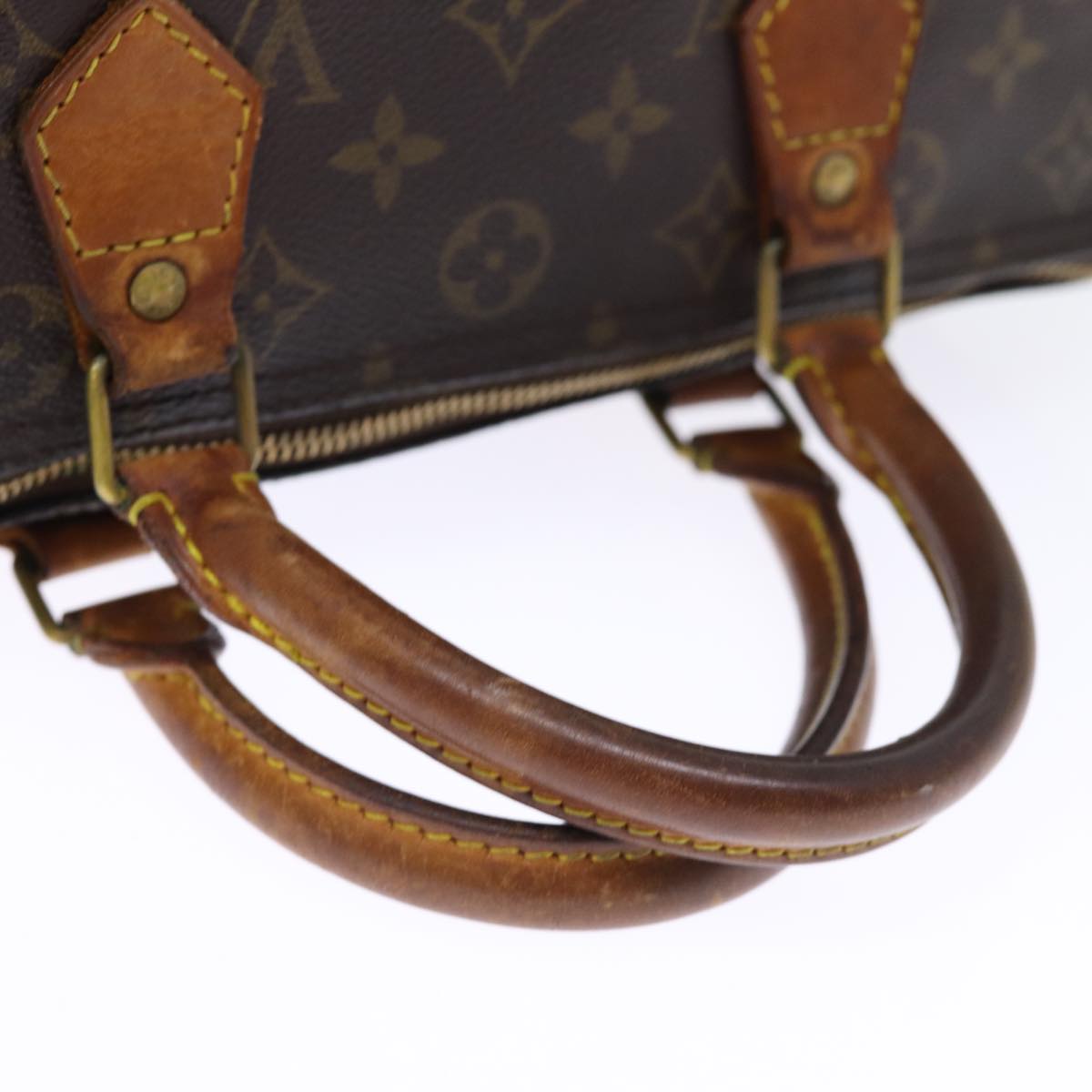 LOUIS VUITTON Monogram Speedy 30 Hand Bag M41526 LV 75906