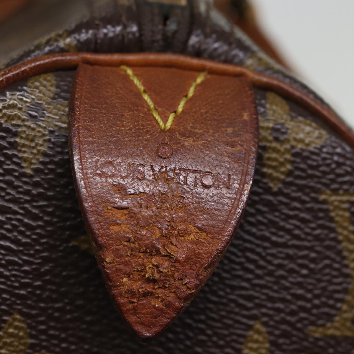 LOUIS VUITTON Monogram Speedy 30 Hand Bag M41526 LV 75907