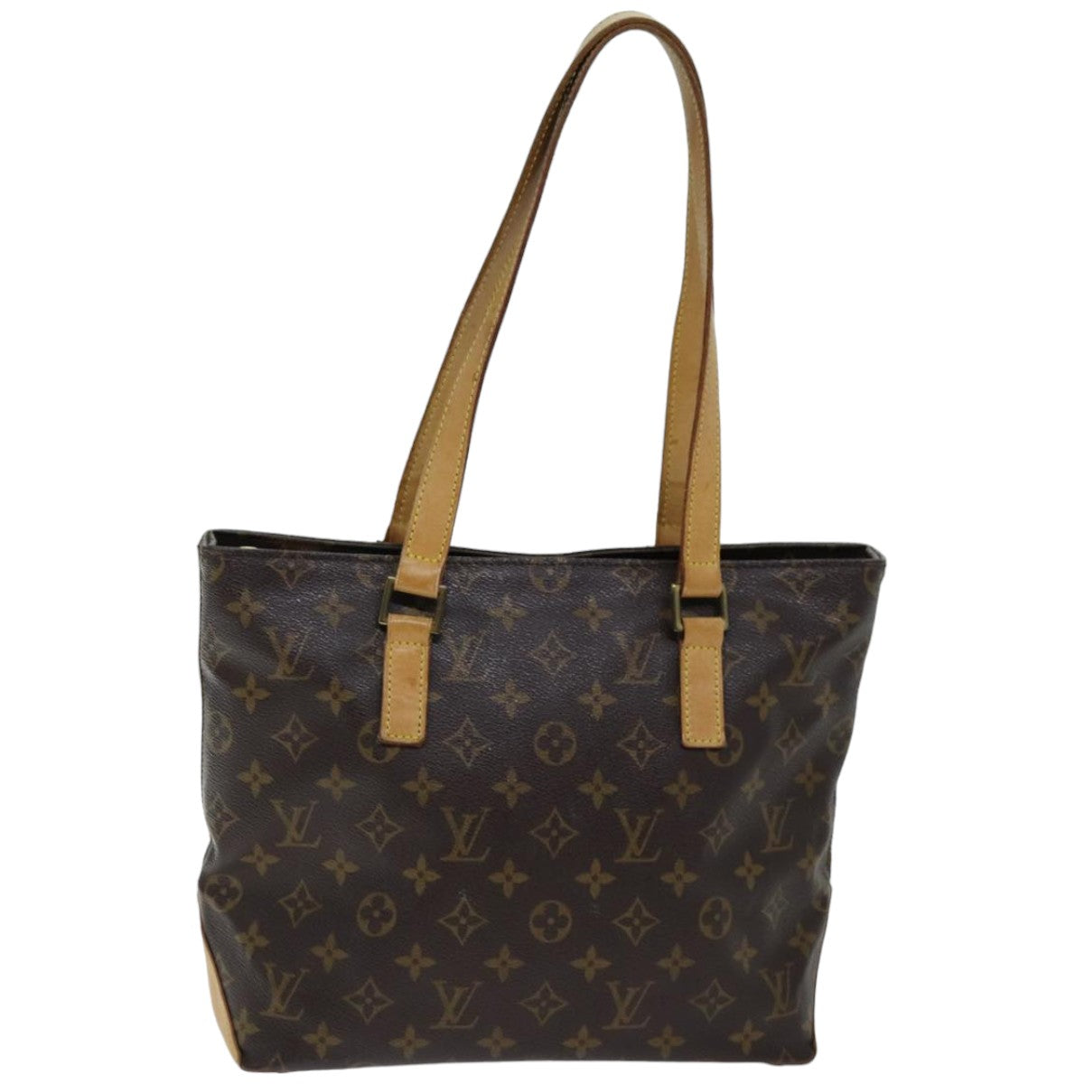 LOUIS VUITTON Monogram Cabas Piano Tote Bag M51148 LV 75908