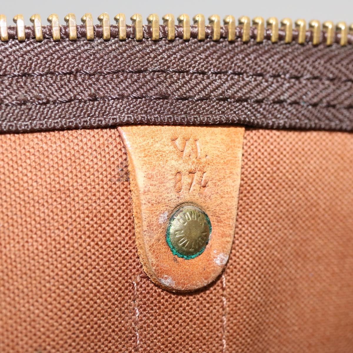 LOUIS VUITTON Monogram Keepall 50 Boston Bag M41426 LV 75916
