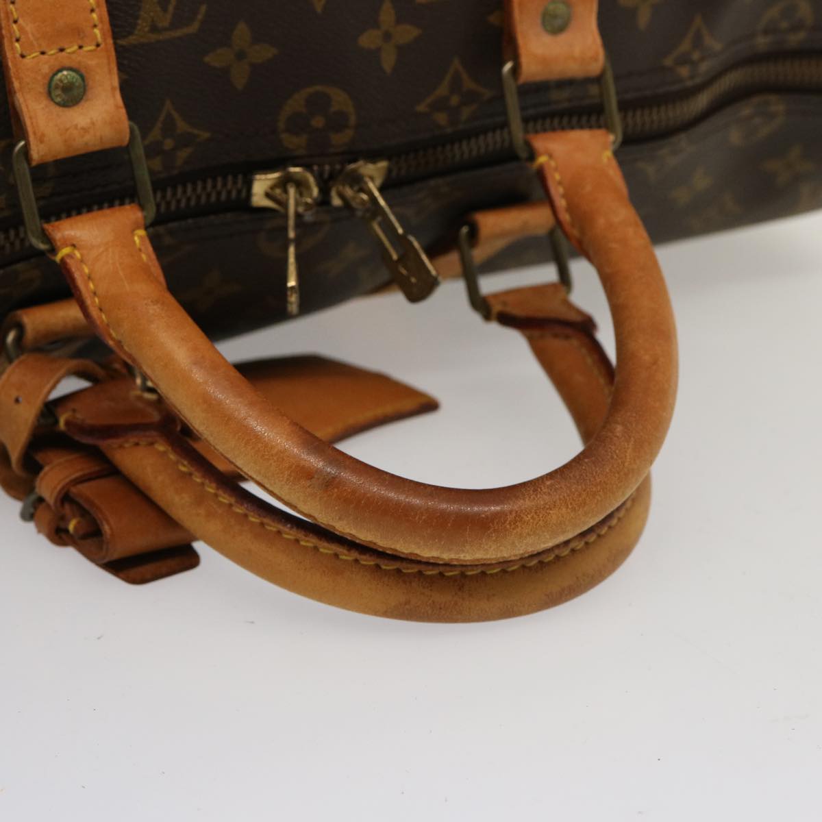 LOUIS VUITTON Monogram Keepall 50 Boston Bag M41426 LV 75918