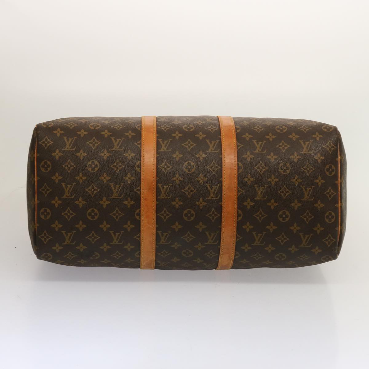 LOUIS VUITTON Monogram Keepall 50 Boston Bag M41426 LV 75918