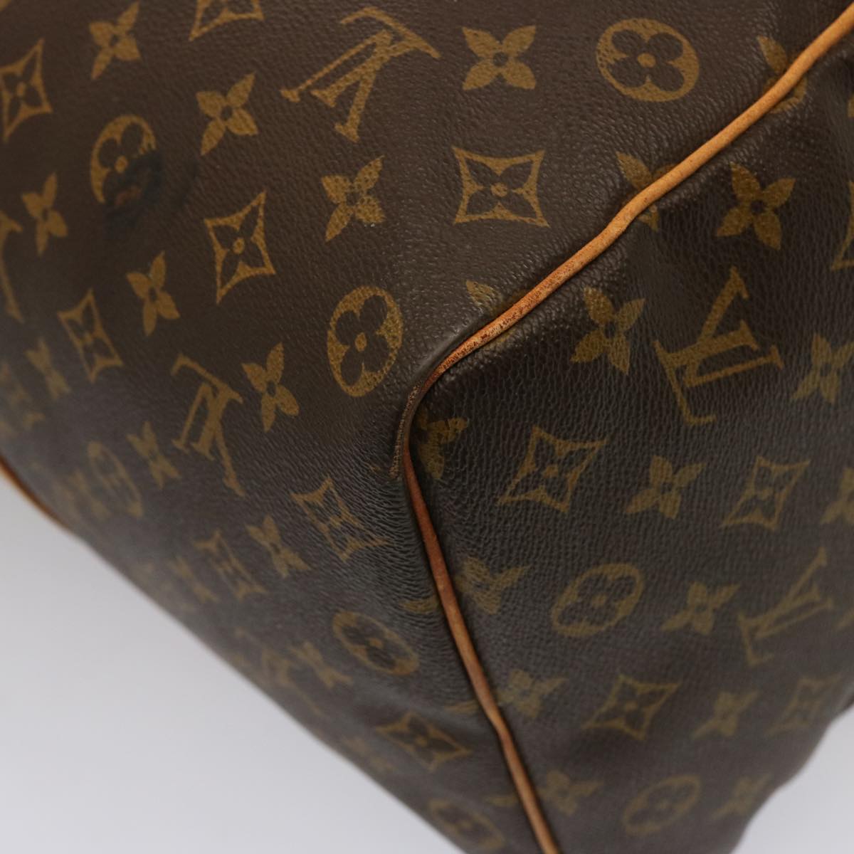 LOUIS VUITTON Monogram Keepall 50 Boston Bag M41426 LV 75918