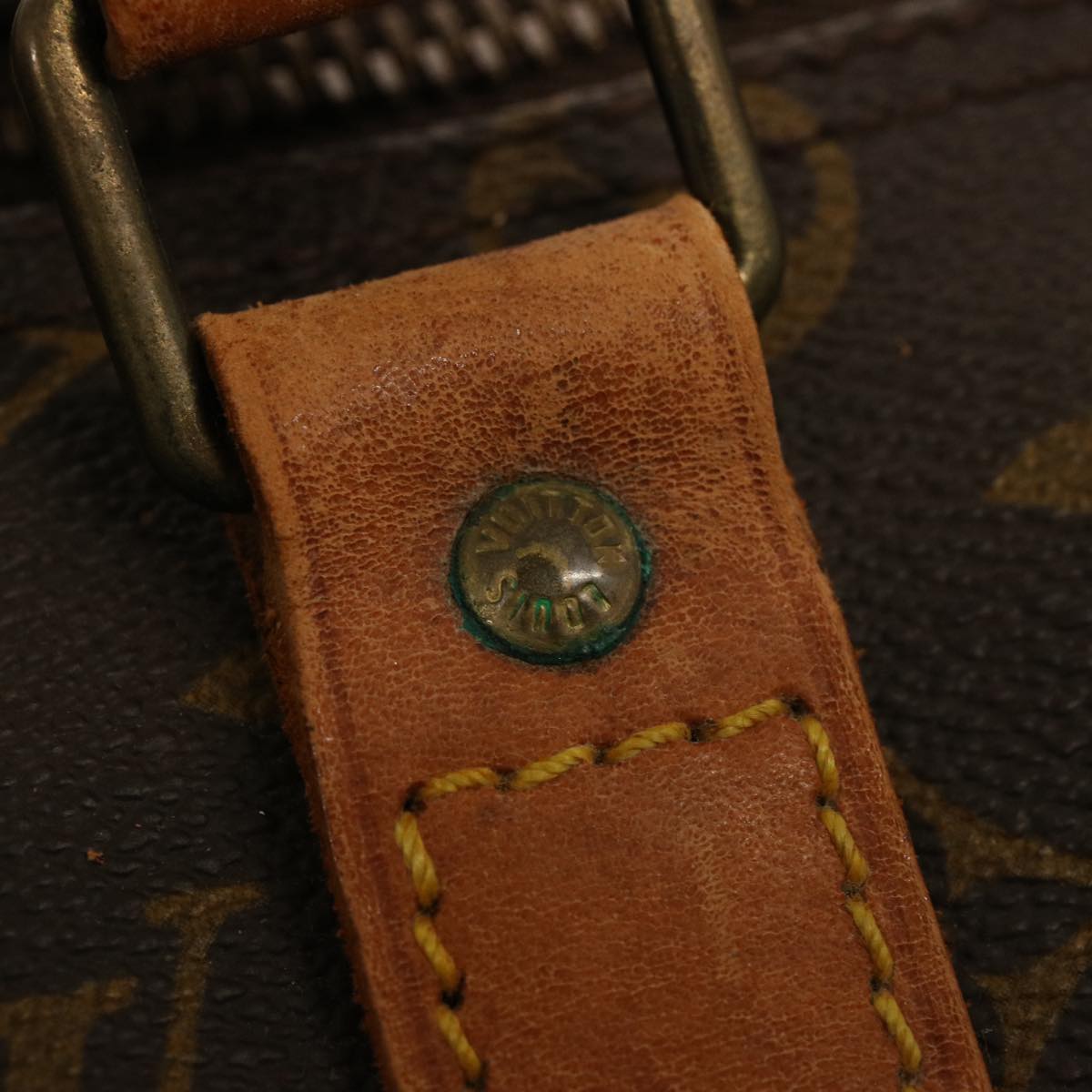 LOUIS VUITTON Monogram Keepall 50 Boston Bag M41426 LV 75918