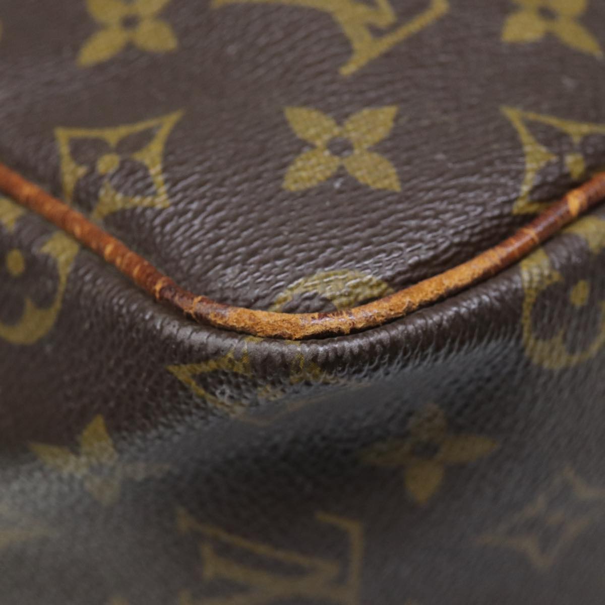 LOUIS VUITTON Monogram Keepall 55 Boston Bag M41424 LV 75920