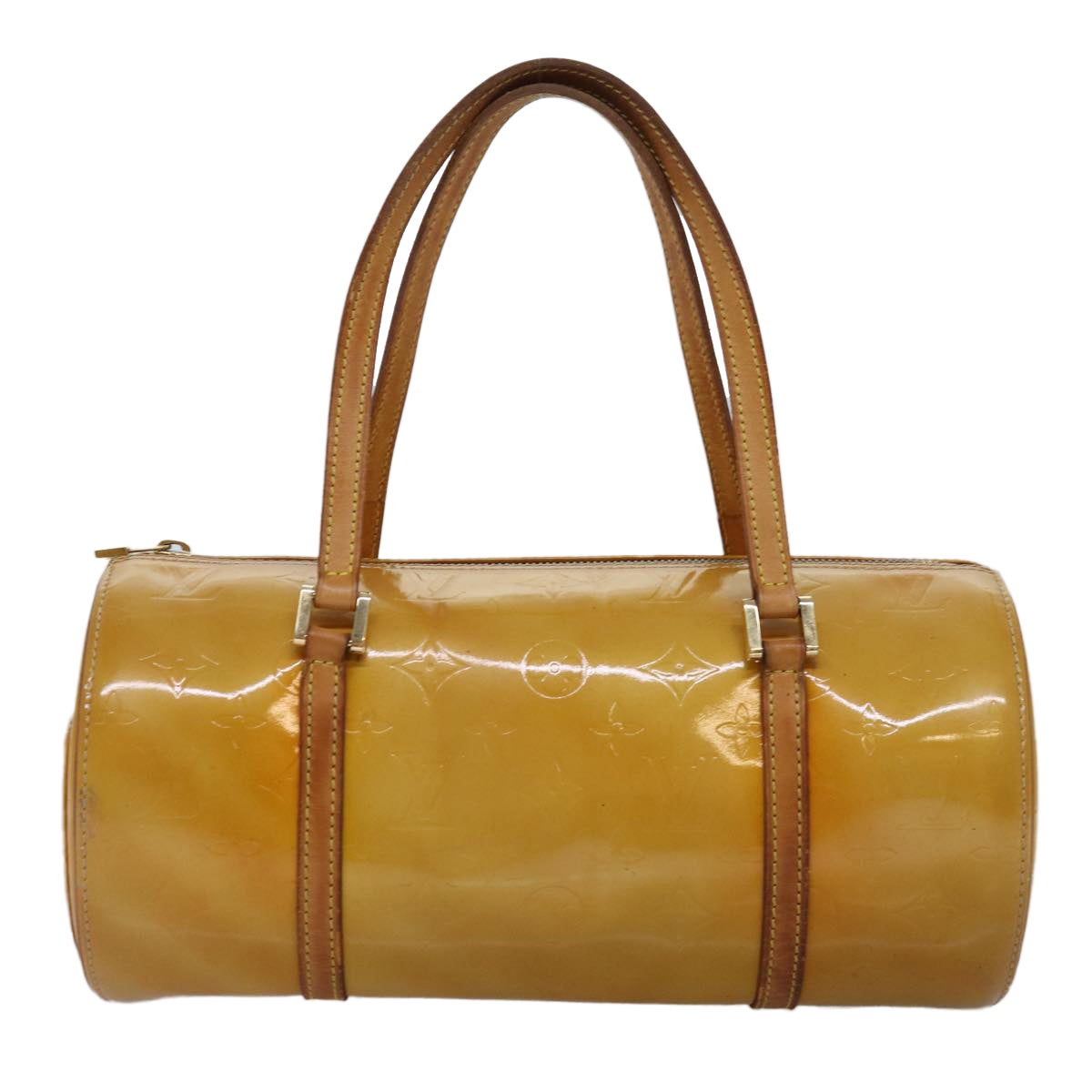 LOUIS VUITTON Monogram Vernis Bedford Hand Bag Beige M91006 LV 75926