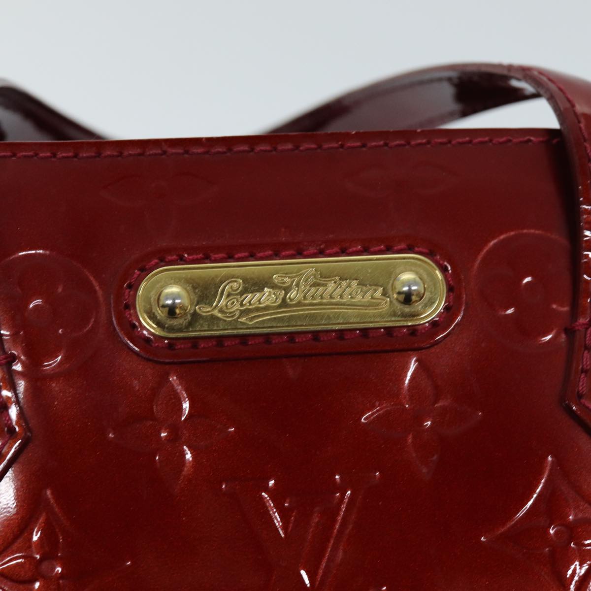 LOUIS VUITTON Monogram Vernis Wilshire PM Bag Pomme D'amour M93642 LV 75929