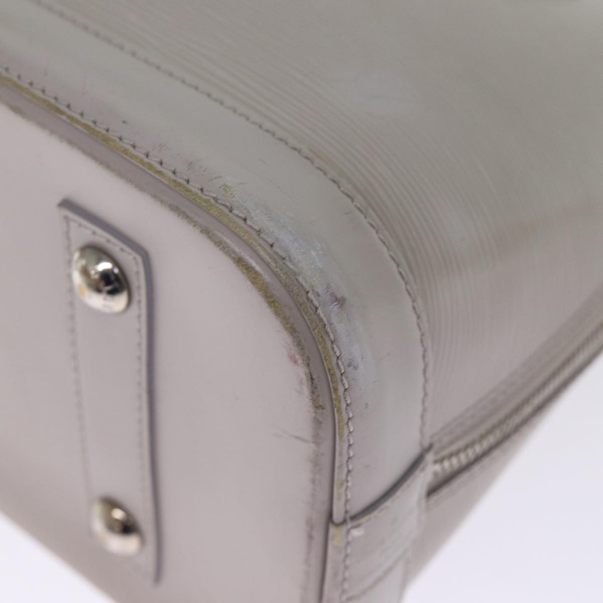 LOUIS VUITTON Epi Alma PM Hand Bag Lilac M40621 LV 75930