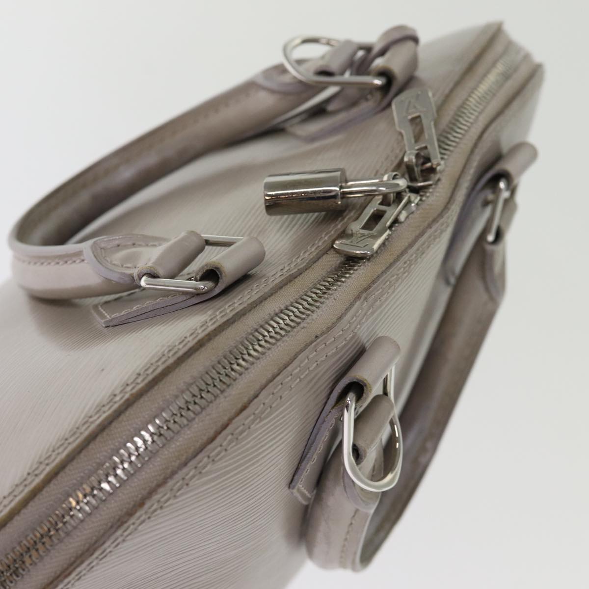 LOUIS VUITTON Epi Alma PM Hand Bag Lilac M40621 LV 75930