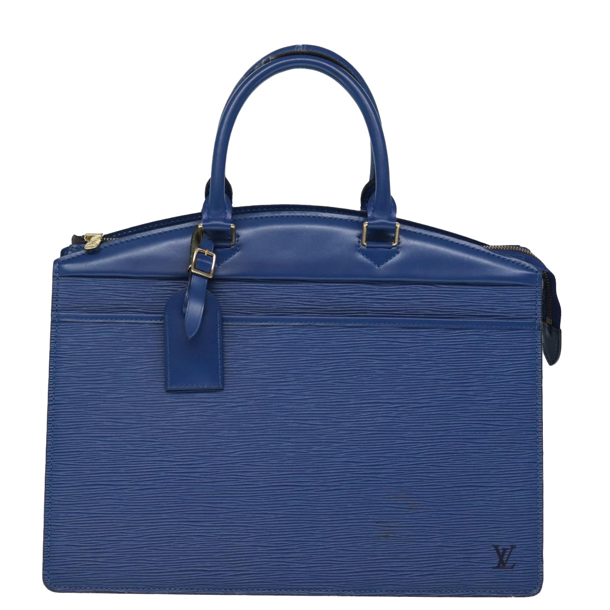 LOUIS VUITTON Epi Riviera Hand Bag Blue M48185 LV 75931