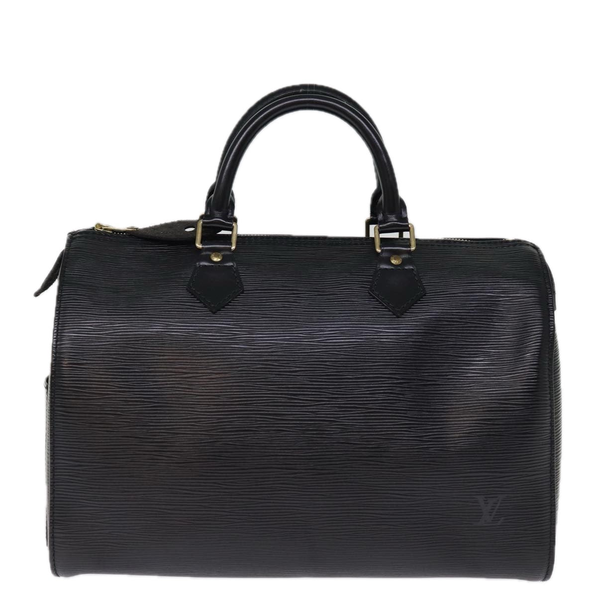LOUIS VUITTON Epi Speedy 30 Hand Bag Noir Black M43002 LV 75933