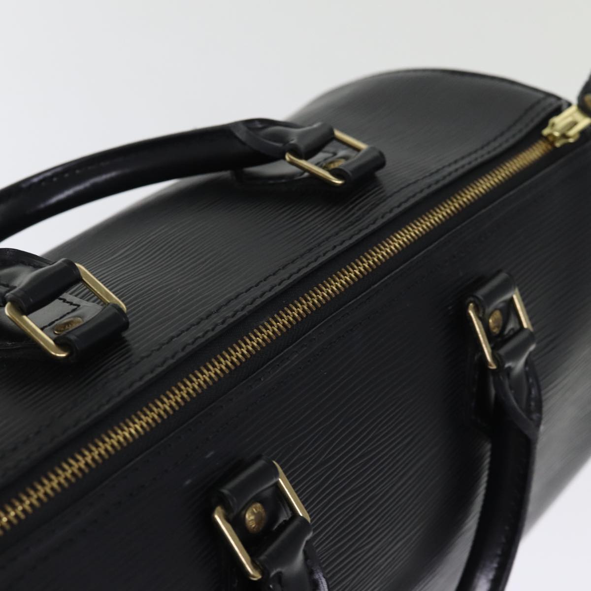 LOUIS VUITTON Epi Speedy 30 Hand Bag Noir Black M43002 LV 75933
