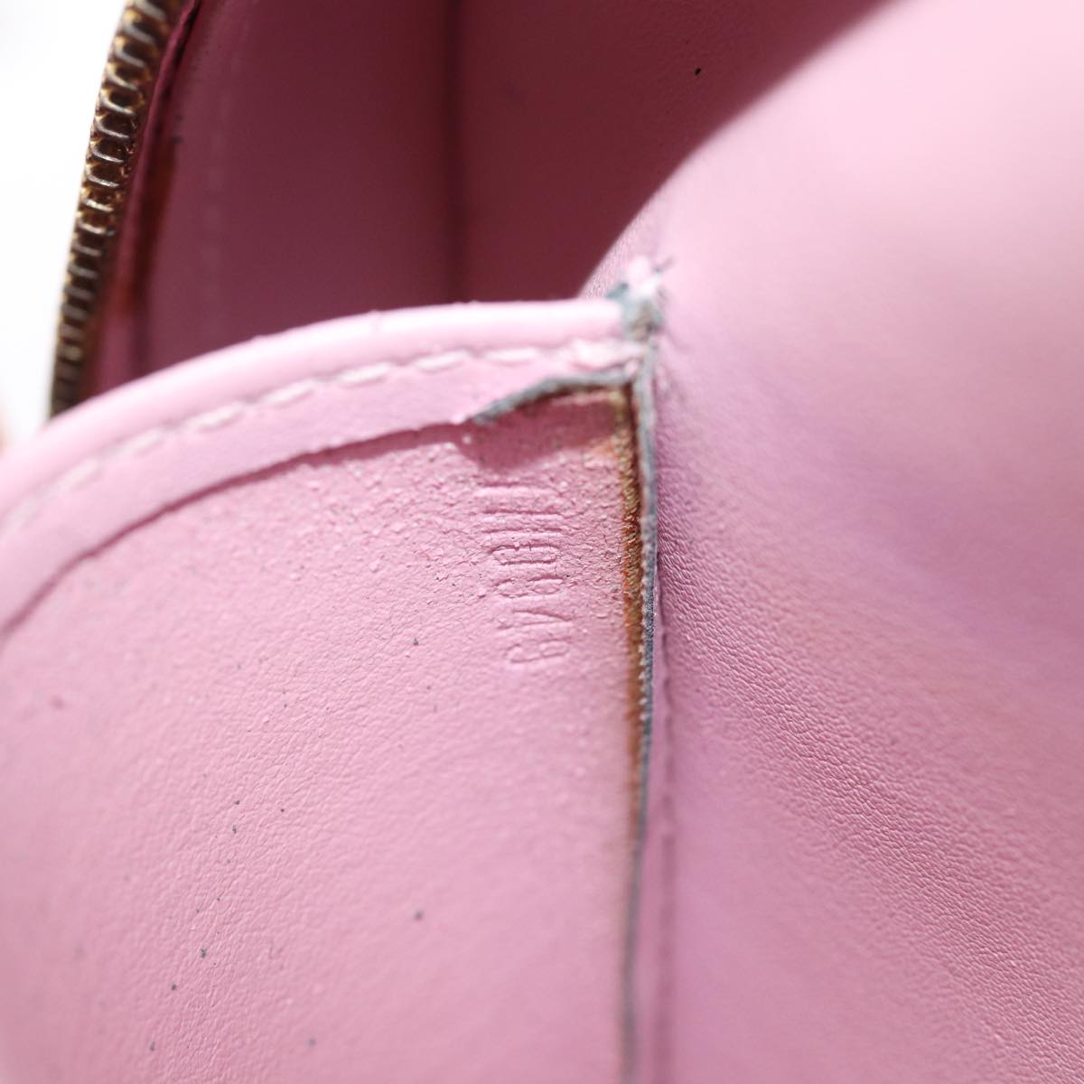 LOUIS VUITTON Monogram Vernis Marley Backpack Marshmallow Pink M91039 75935