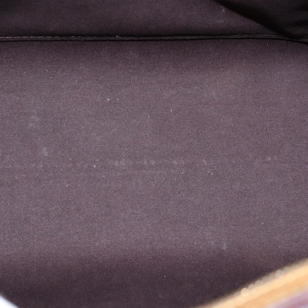 LOUIS VUITTON Monogram Vernis Brea PM Hand Bag Amarante M91622 LV 75936