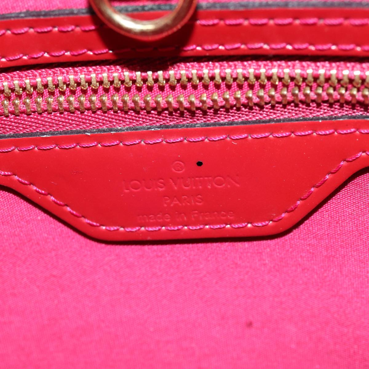 LOUIS VUITTON Monogram Vernis Catalina BB Hand Bag Rose Andian M90016 75937
