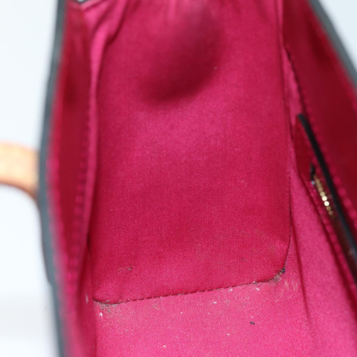 LOUIS VUITTON Monogram Vernis Catalina BB Hand Bag Rose Andian M90016 75937