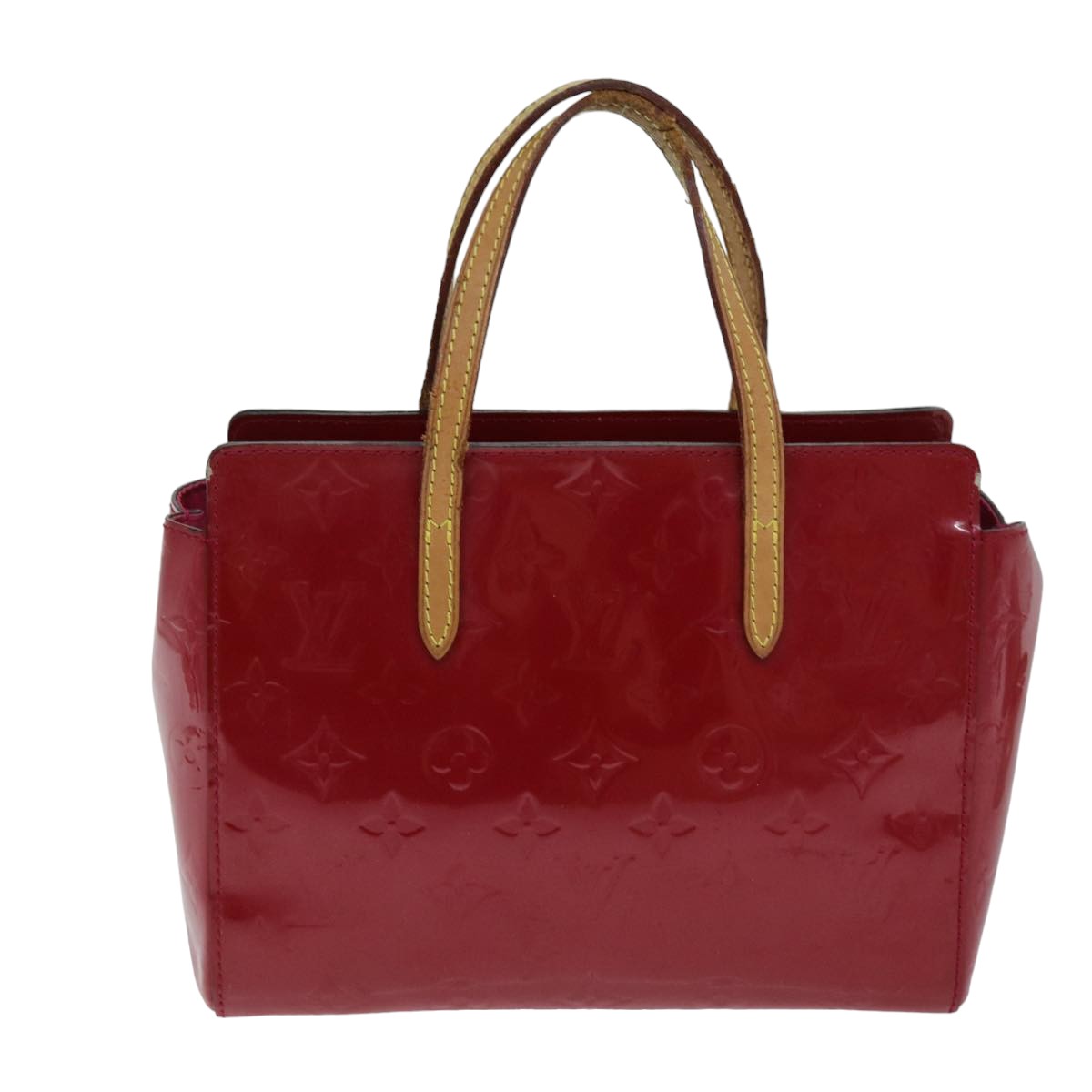 LOUIS VUITTON Monogram Vernis Catalina BB Hand Bag Rose Andian M90016 75937