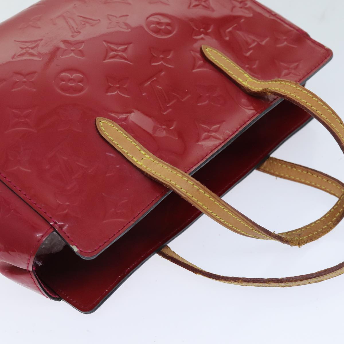 LOUIS VUITTON Monogram Vernis Catalina BB Hand Bag Rose Andian M90016 75937