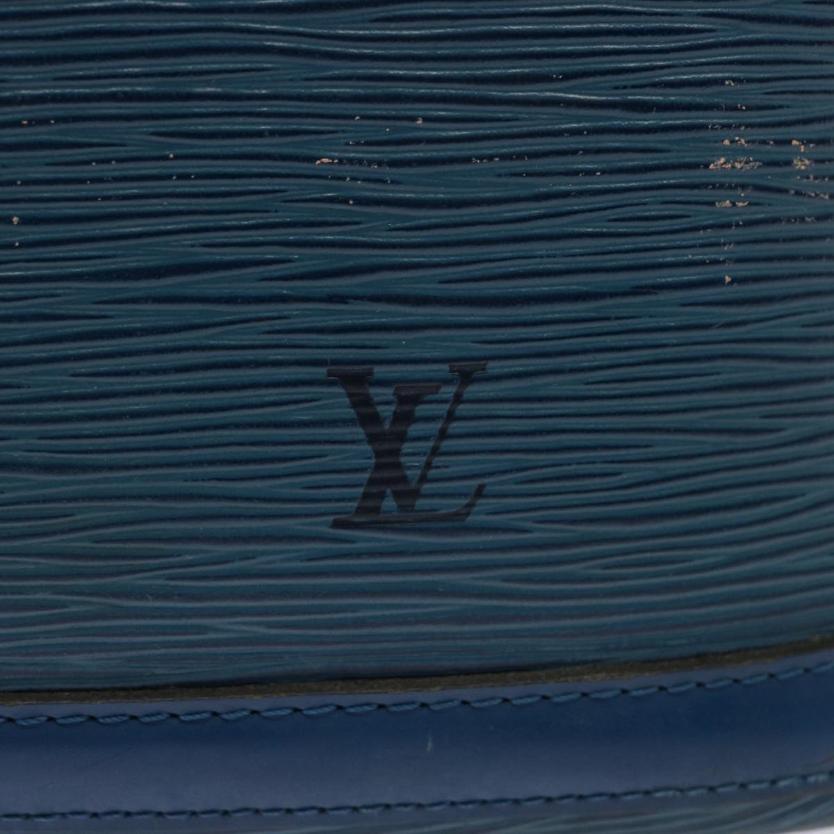 LOUIS VUITTON Epi Lussac Shoulder Bag Blue M52285 LV 75940