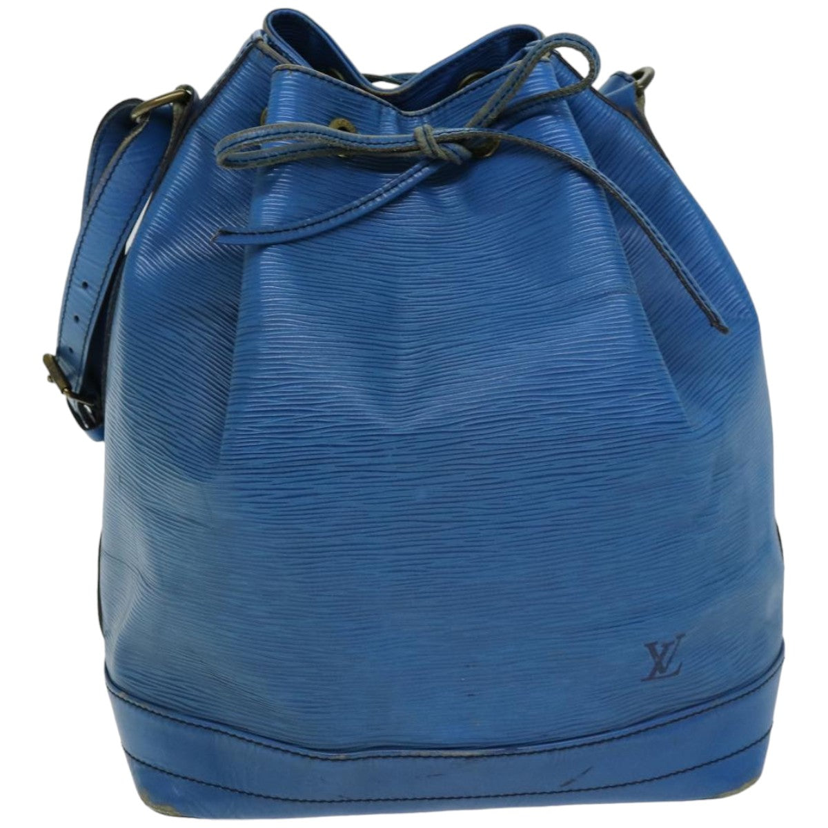 LOUIS VUITTON Epi Noe Shoulder Bag Toledo Blue M44005 LV 75944