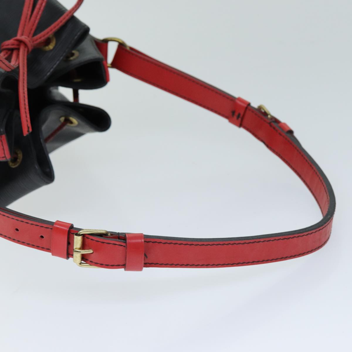 LOUIS VUITTON Epi Noe Shoulder Bag By color Black Red M44017 LV 75946