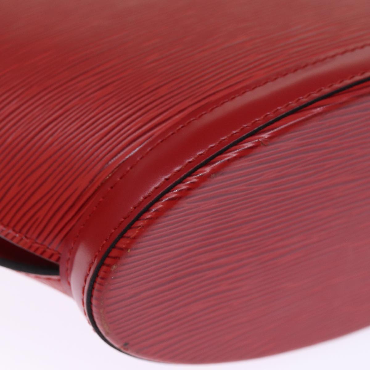 LOUIS VUITTON Epi Saint Jacques Poignees Long Hand Bag Red M52337 LV 75949