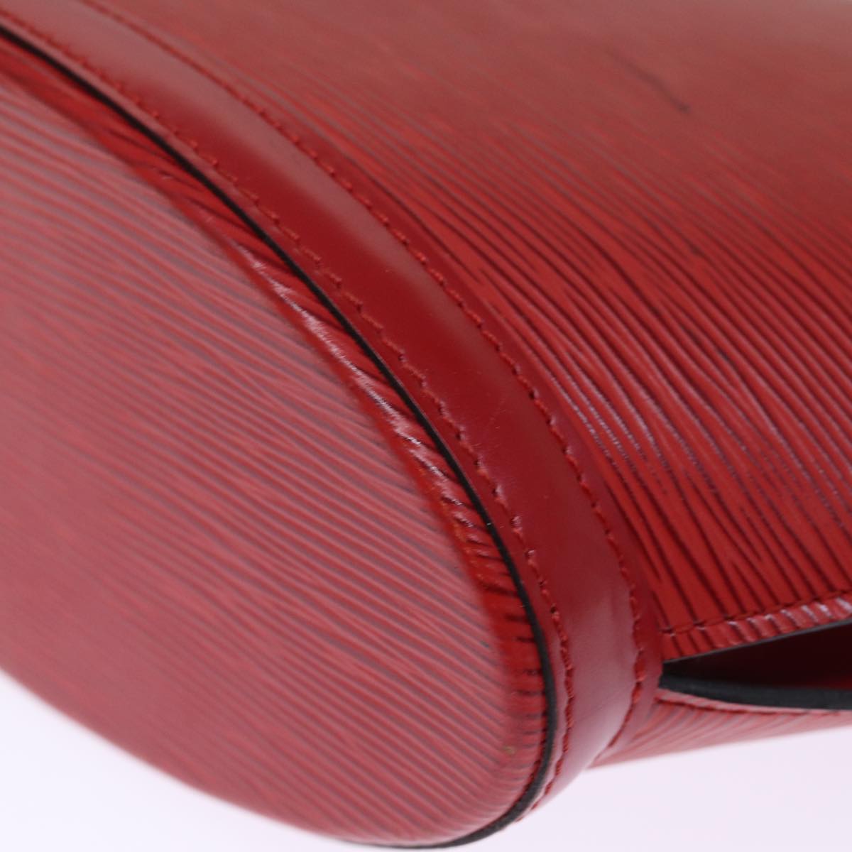 LOUIS VUITTON Epi Saint Jacques Poignees Long Hand Bag Red M52337 LV 75949