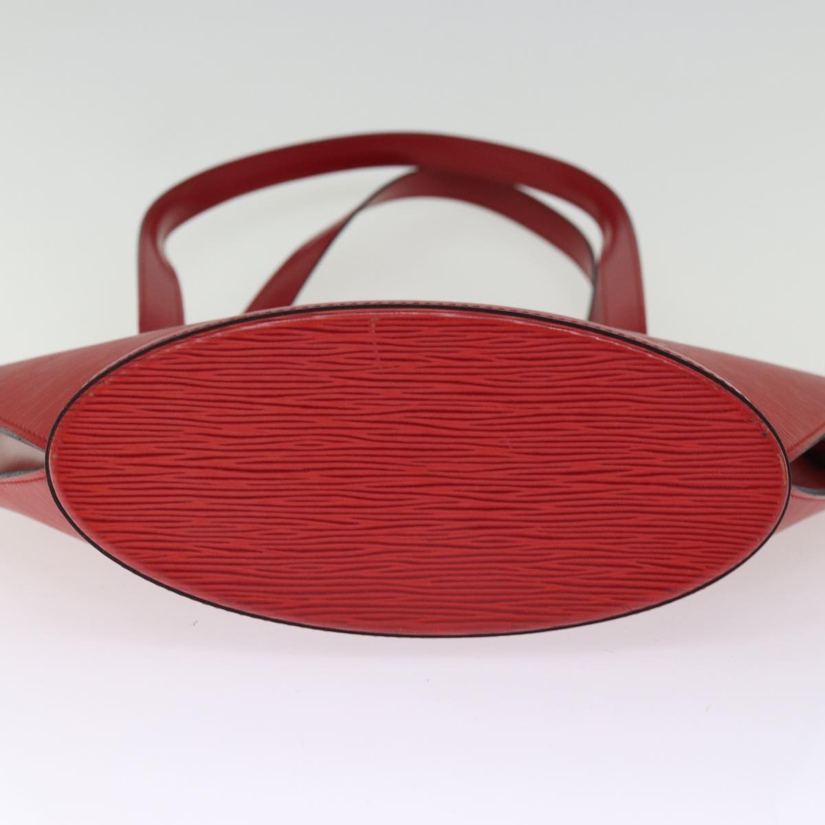 LOUIS VUITTON Epi Saint Jacques Poignees Long Hand Bag Red M52337 LV 75949