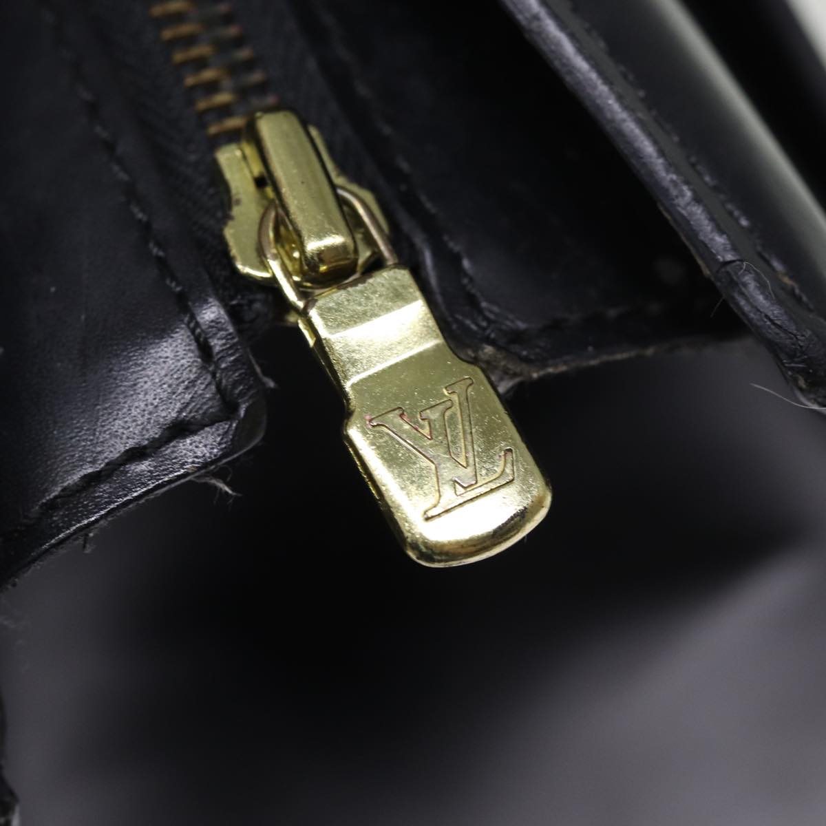 LOUIS VUITTON Epi Riviera Hand Bag Noir Black M48182 LV 75950