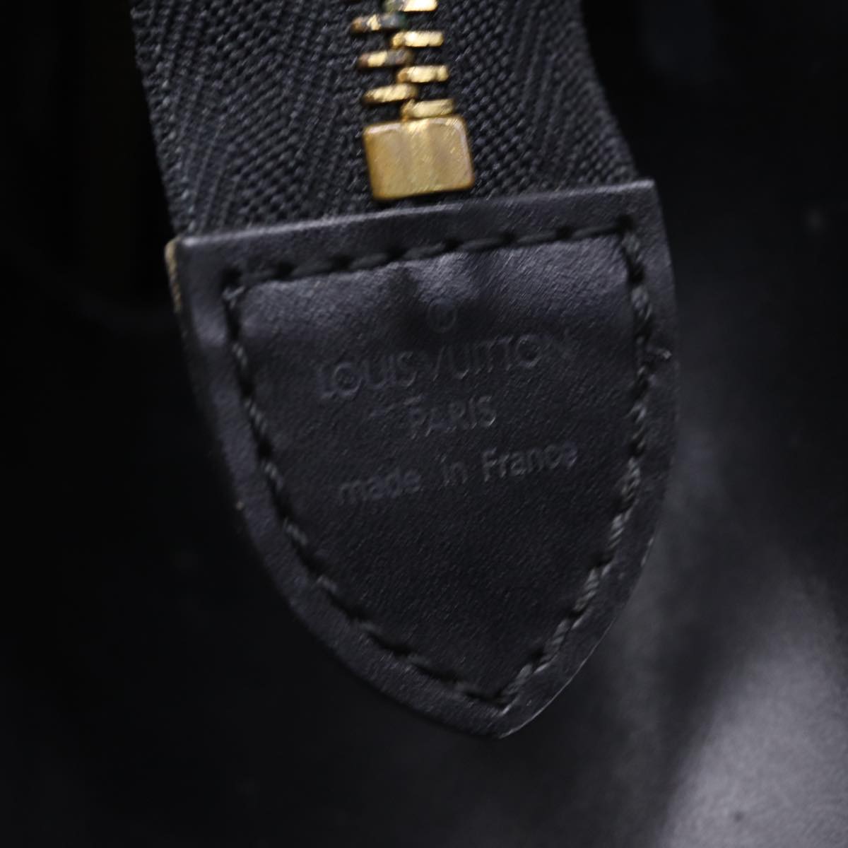 LOUIS VUITTON Epi Riviera Hand Bag Noir Black M48182 LV 75950