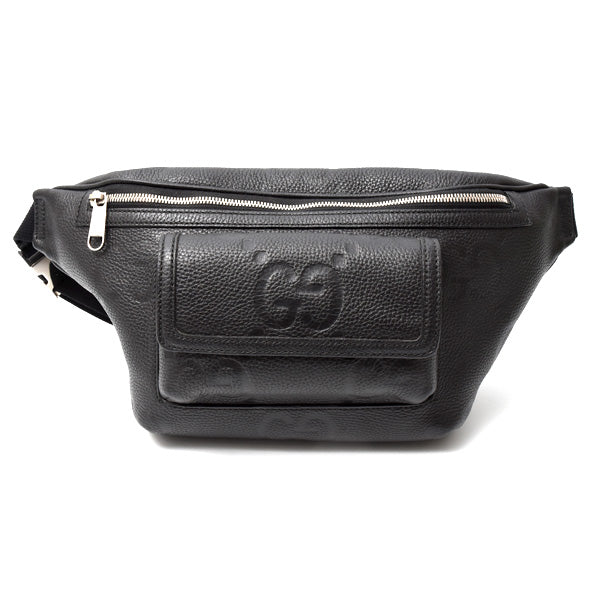 Luxury Gucci Trending 2025 Men's Leather Jumbo GG Belt Bag 645093