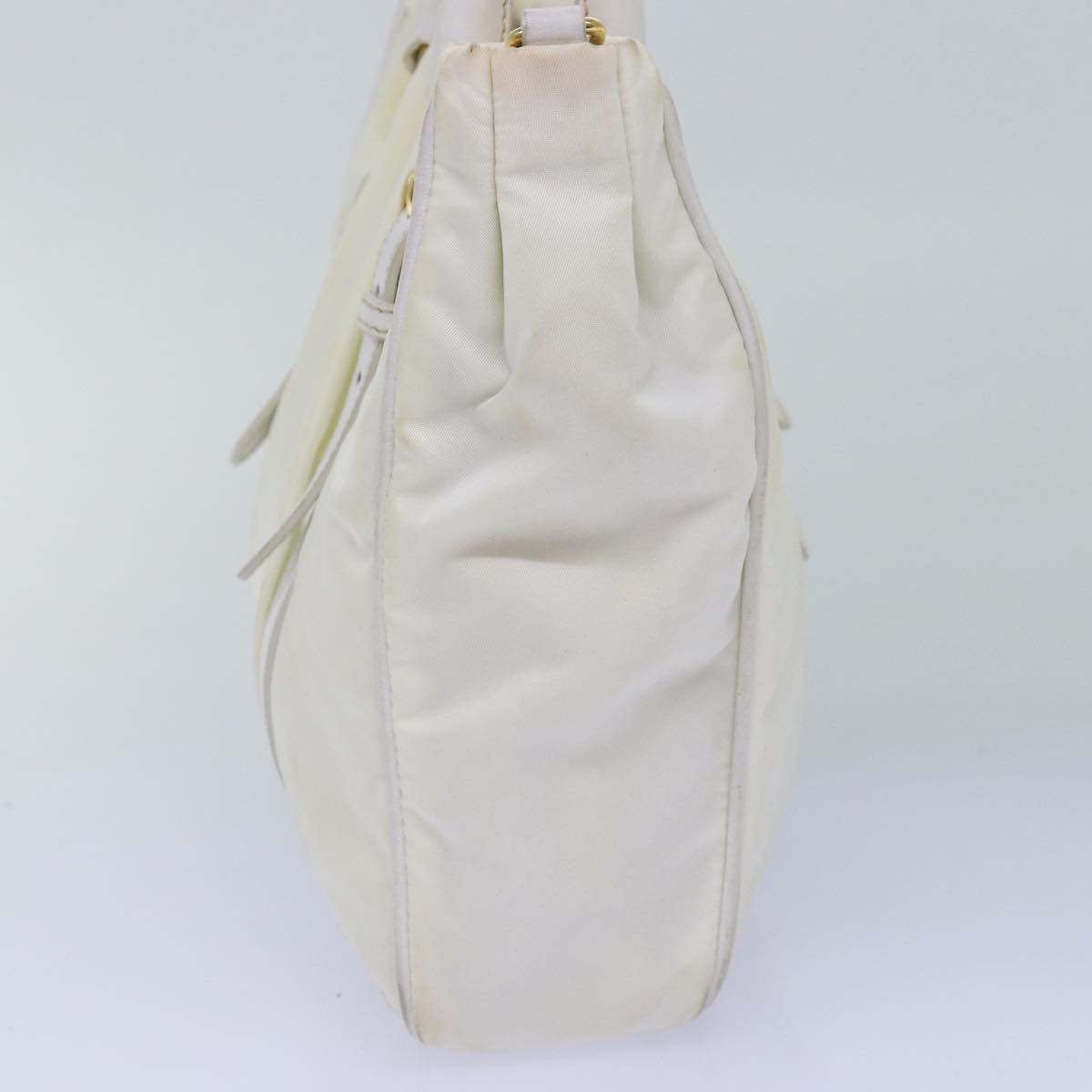Luxury PradaHand Bag Nylon White 75995