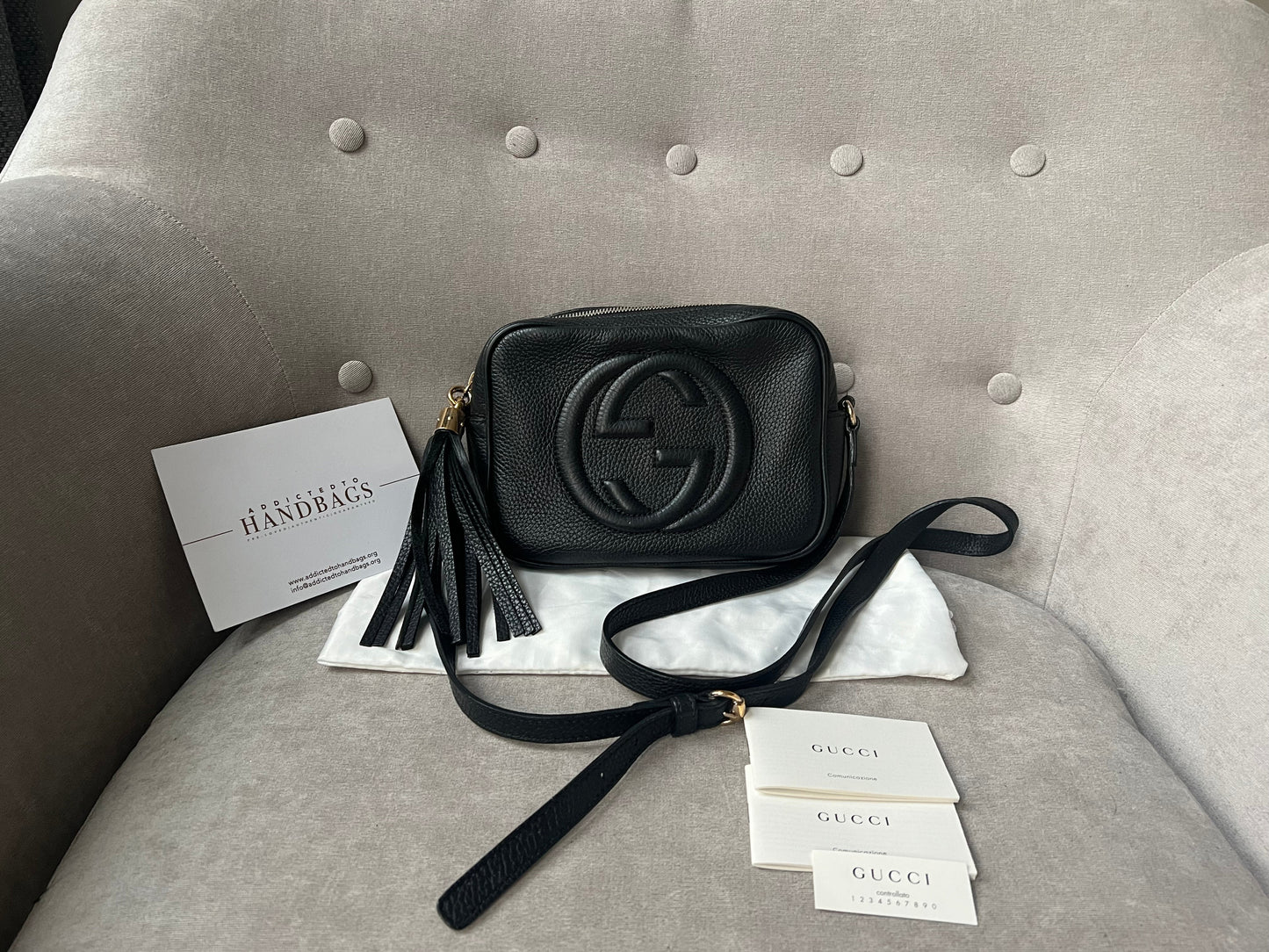 Luxury Gucci Trending 2025 Black Soho Disco