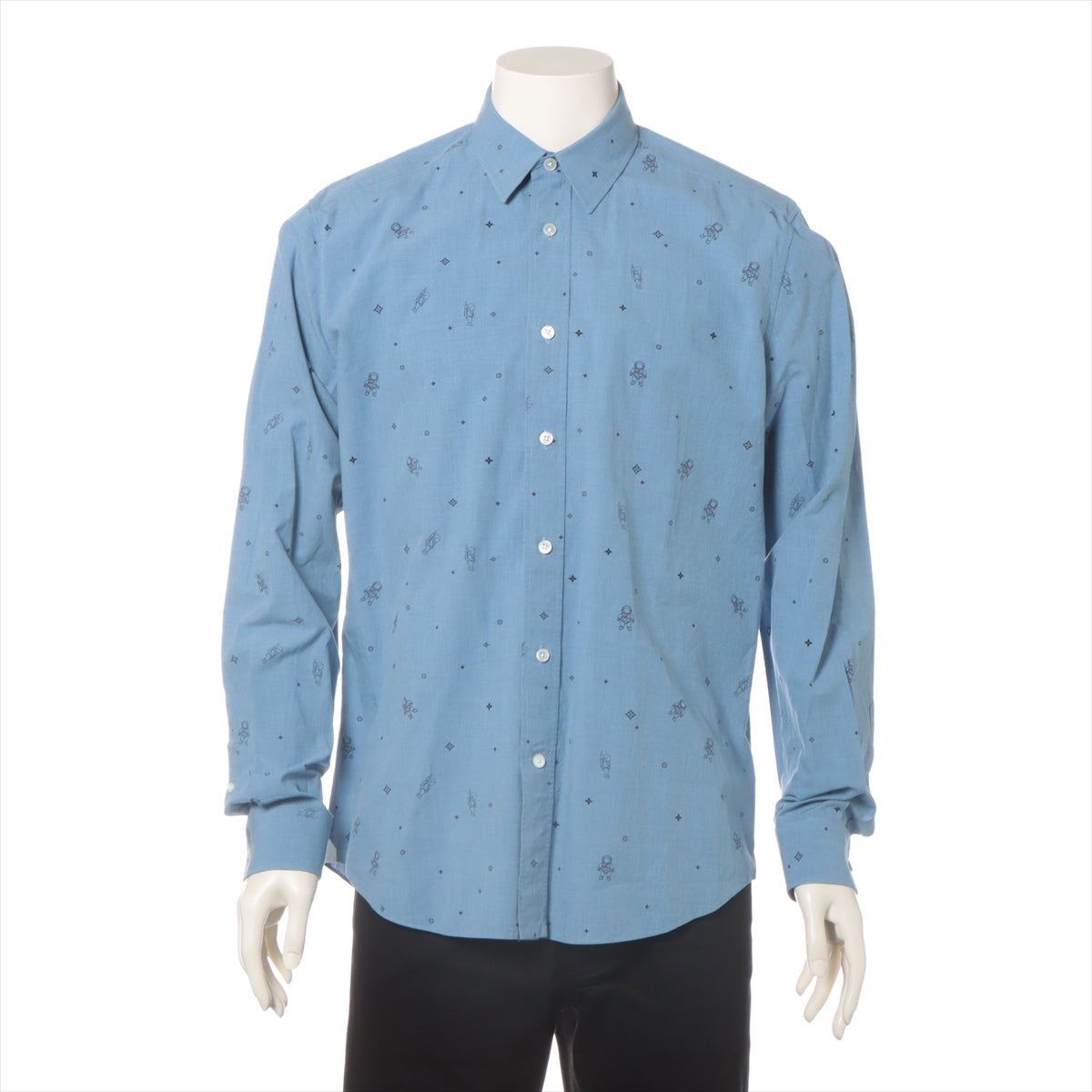 Louis Vuitton 19SS Cotton  L  Blue RM191Q