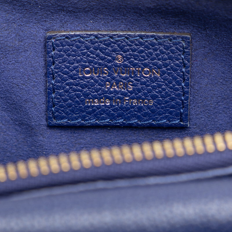 Louis Vuitton Monogram Amplant Twice Shoulder Bag M50262 Iris Navy Leather  Louis Vuitton