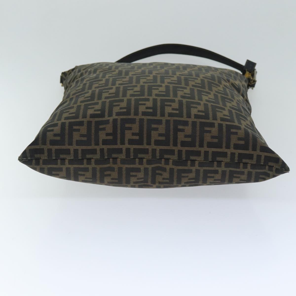 Luxury Fendi Zucca Canvas Tote Bag Black Brown76010