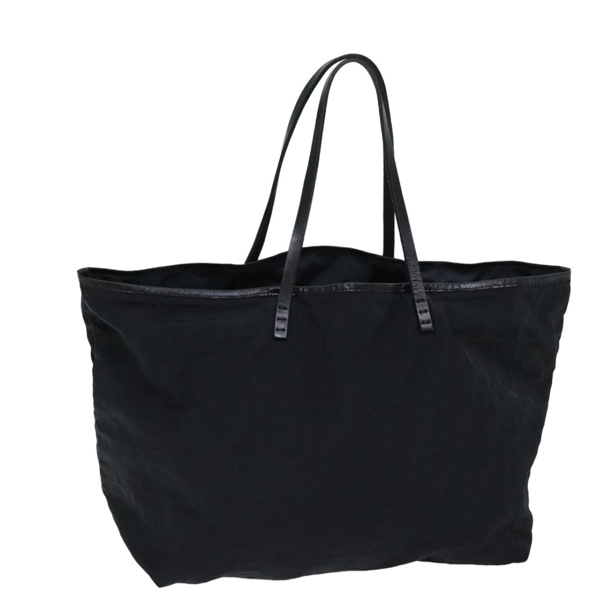 Luxury Fendi Zucca Canvas Tote Bag Black76012